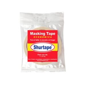 Cinta masking tape Shurtape economica en Golbander Peru.