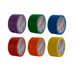 Cinta masking tape colores Pegafan.