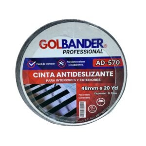 Cinta antideslizante negra Golbander Professional.