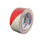 Cinta de seguridad rojo con blanco Golbander Professional.