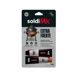 Pegamento Soldimix Extra Fuerte disponible en Golbander Peru.