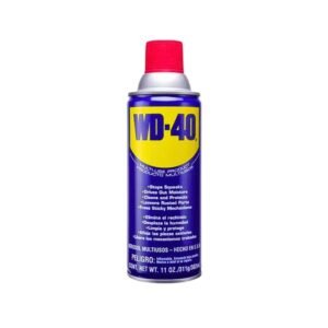 Lubricante WD-40 11 onzas disponible en Golbander Perú.
