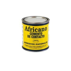 Pegamento Africano 1/32, cemento de contacto disponible en Golbander Peru.