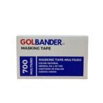Caja cinta masking tape Golbander Profesional Multiuso 700 3/4 x 30 yardas.