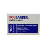 Caja cinta masking tape Golbander Profesional Multiuso 700 1 x 30 yardas.