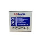 Caja cinta masking tape Golbander Profesional 2 x 40 yardas.