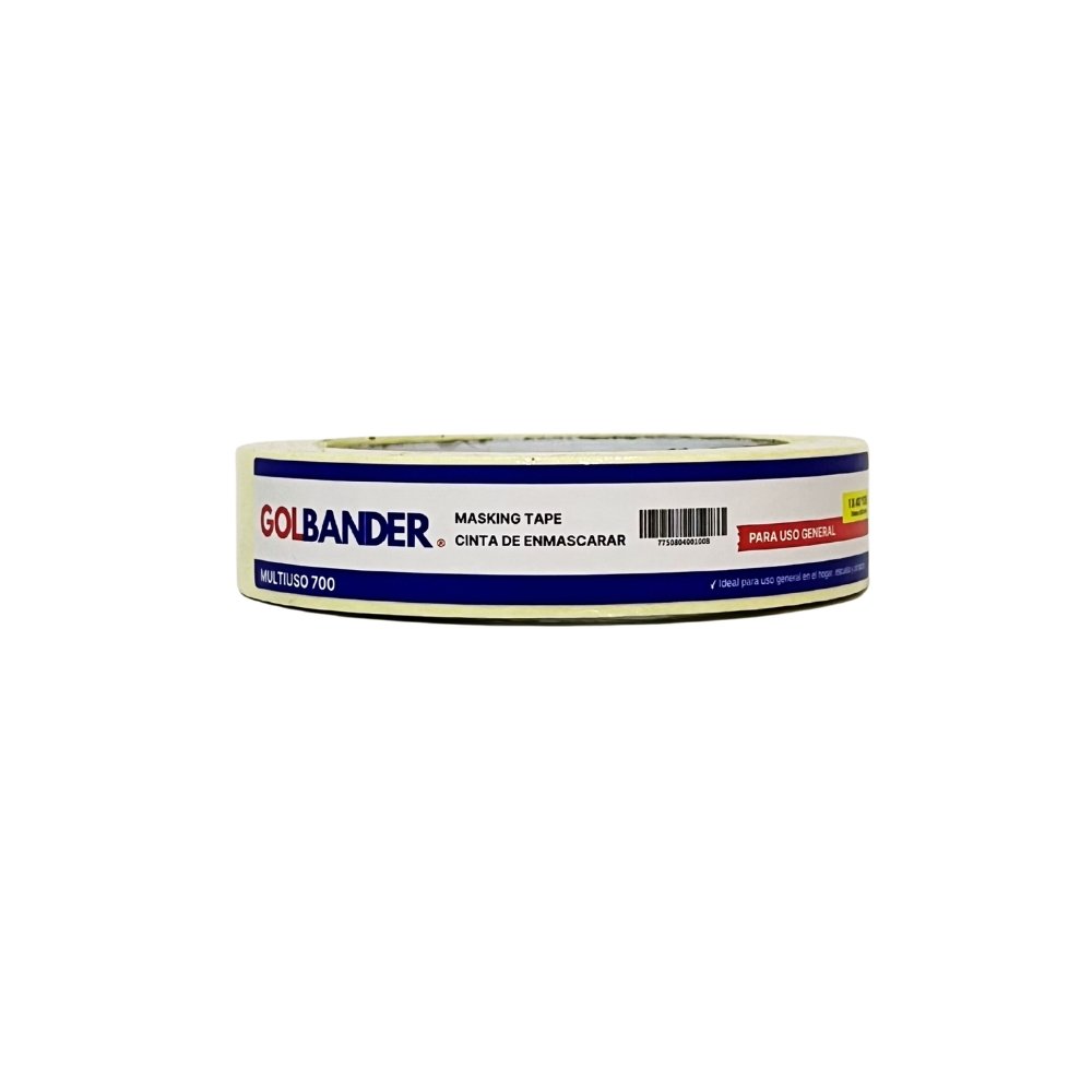 cinta-masking-tape-golbander-profesional-multiuso-700-1-x-40-yardas Cinta masking tape Golbander Profesional 1 x 40 yardas.