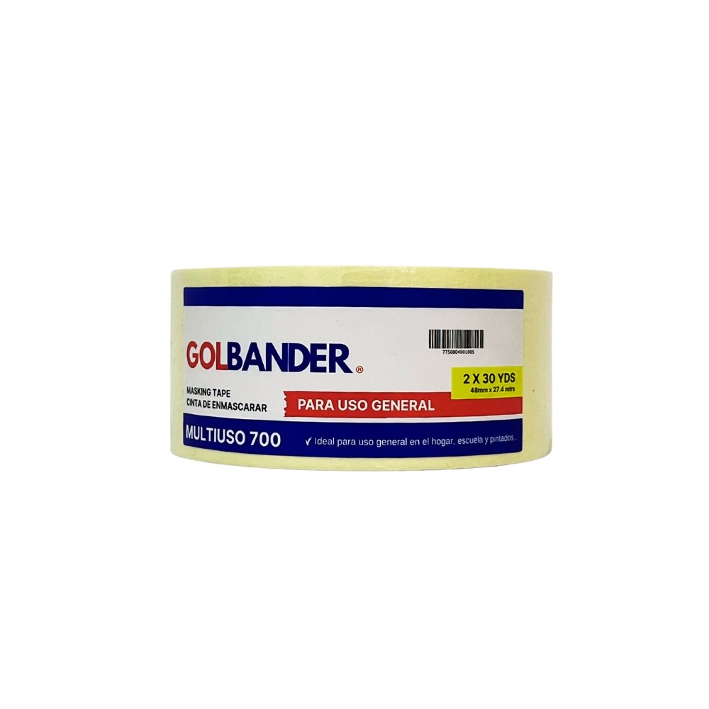 cinta-masking-tape-golbander-profesional-multiuso-700 Cinta masking tape Golbander Profesional Multiuso 700 disponible ahora.