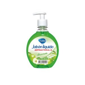 Jabon liquido antibacterial Topbel manzana 400 ml.