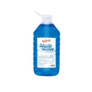Limpia vidrios Tolbrin botella de 4 litros.