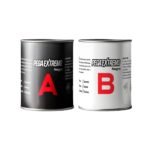 Pega Extremo Soldimix negro A y B de 900 gramos.