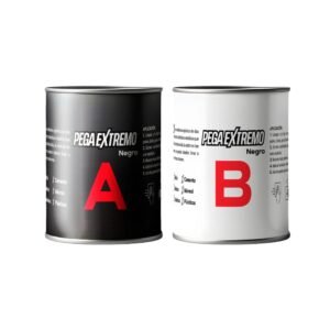 Pega Extremo Soldimix negro A y B de 900 gramos.