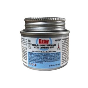 Pegamento para PVC Oatey azul de 1/64.
