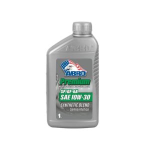 Aceite semisintetico 10W30 ABRO automotriz.