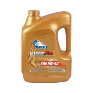 Aceite full sintetico 5W40 ABRO de 4 litros.