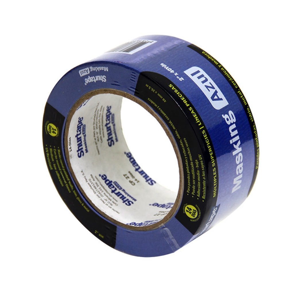 cinta-masking-tape-azul-shurtape-2-x-40-yds Cinta masking tape azul Shurtape 2 x 40 yardas.