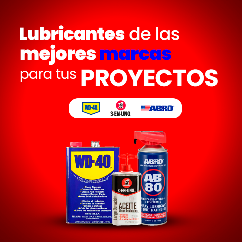 Lubricantes en Golbander.