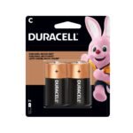 Pila Duracell C pack de 2 unidades.