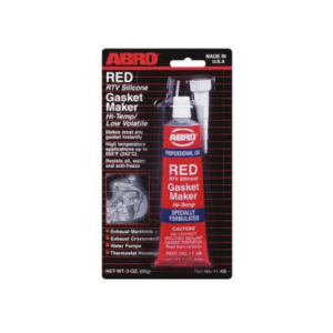 Silicona automotriz roja ABRO 11-AB chino de 3 onzas.
