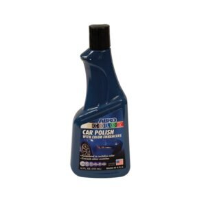 Cera en crema azul para auto ABRO AB-301 473 ml.