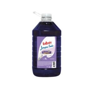 Limpiatodo Tolbrin lavanda galón de 4 litros.