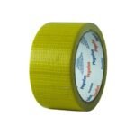 Cinta duct tape amarilla Pegafan 2 x 10 yardas.