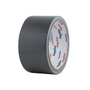 Cinta duct tape pegafan plomo 2 x 10 yardas.
