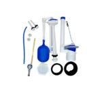 Kit completo accesorio para tanque de inodoro Sani.
