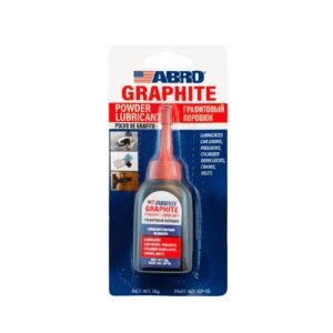 Lubricante de grafito en polvo ABRO GP-15 15 gramos.