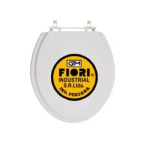 Tapa de inodoro Fiori blanco.