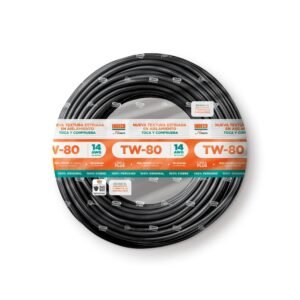 Cable Indeco 14 negro TW-80