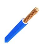 Cable indeco numero 12 azul AWG TW-80