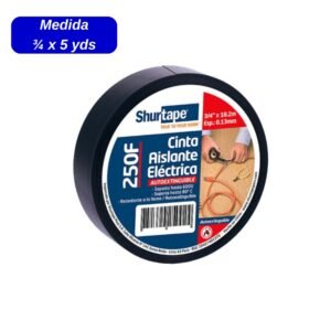 Cinta aislante Shurtape 250f 3/4 x 5 yds