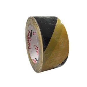 Cinta de señalizacion amarillo con negro Rayma