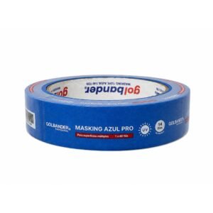 Cinta masking tape azul 1 x 40 yds Golbander Professional
