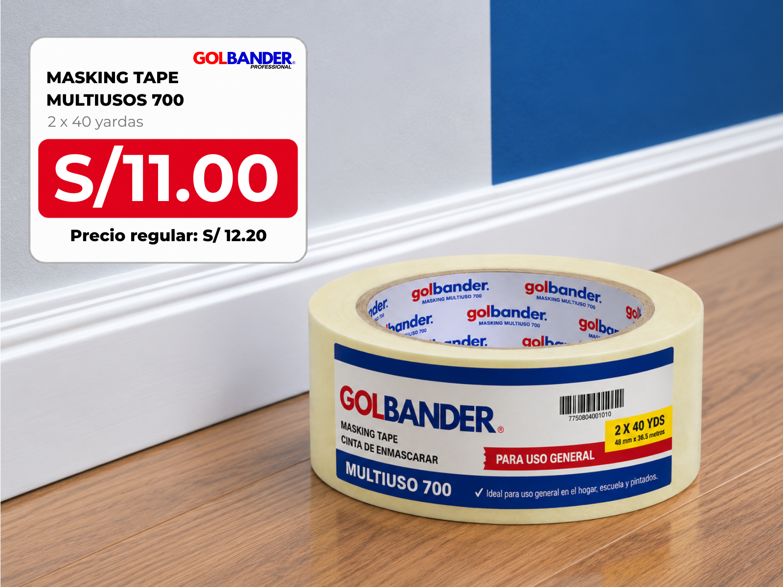 Masking Tape Golbander Professional 2 x 40 yds