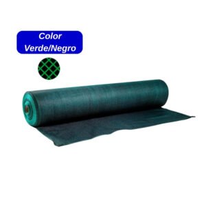 Malla raschel verde negro 50 % Rayma