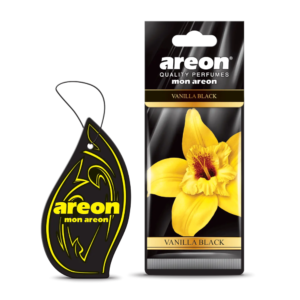 Aromatizante vanilla black mon areon para auto