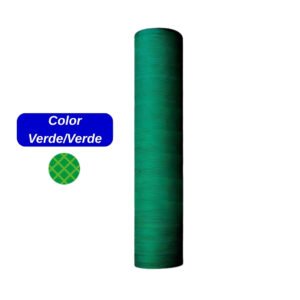 Malla raschel verde 50 % rayma