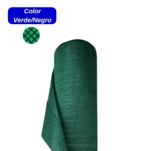 Malla raschel verde negro 65 % rayma