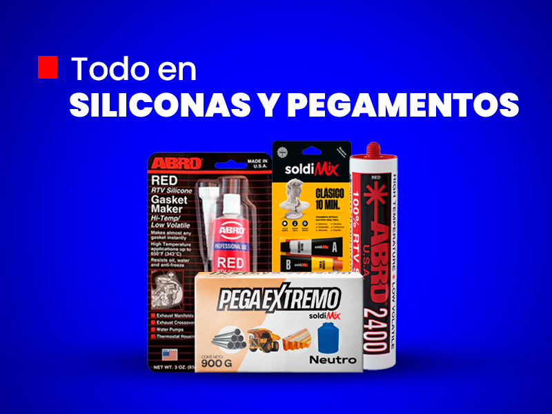 Siliconas en Golbander.