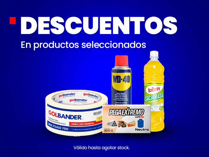 Descuentos en Golbander.